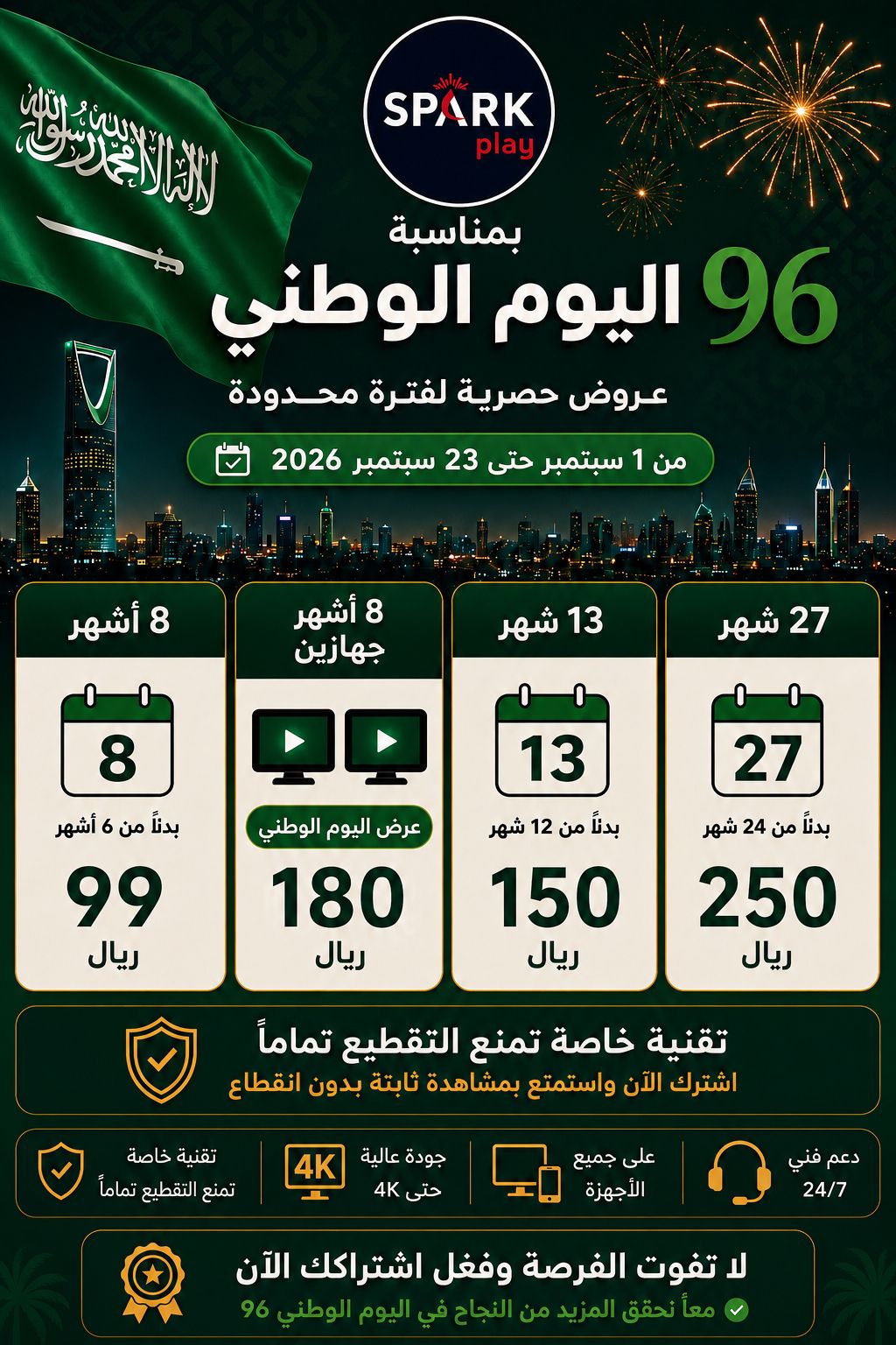 باقة سبارك بلاي